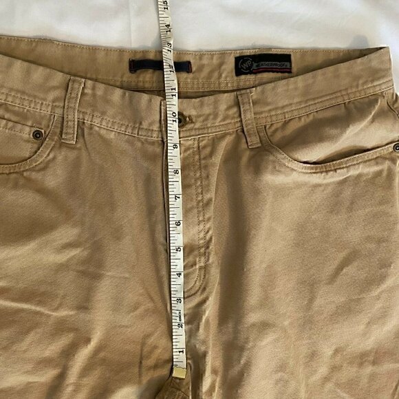 Weatherproof Mens Tan Brown Khaki Hike Camp Pant Size 40X32 - Picture 3 of 11